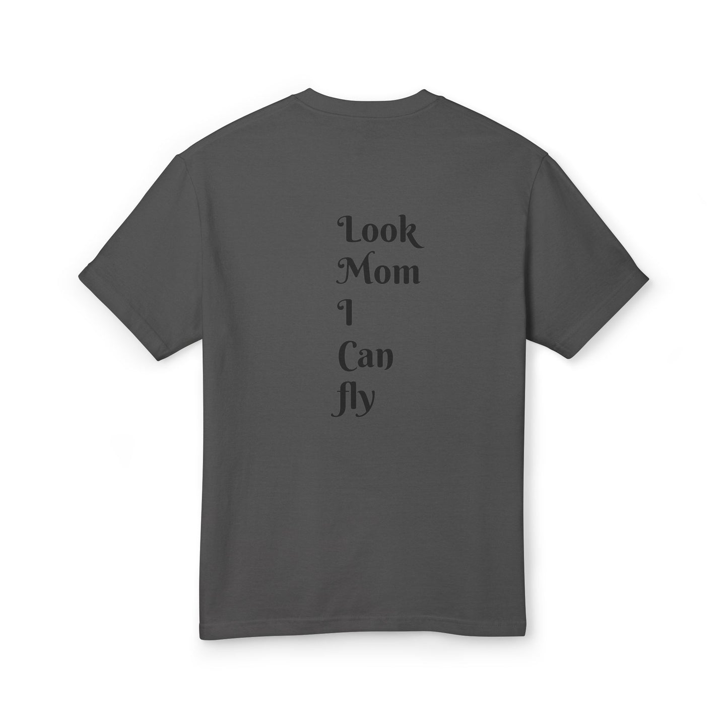 Travis Scott Inspired Heavyweight Cotton Tee - "Look Mom I Can Fly" Graphic Shirt